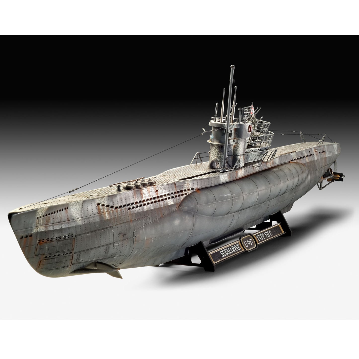 Revell German Submarine Type VII C-41 WW2 U-Boat Model Kit 1:72