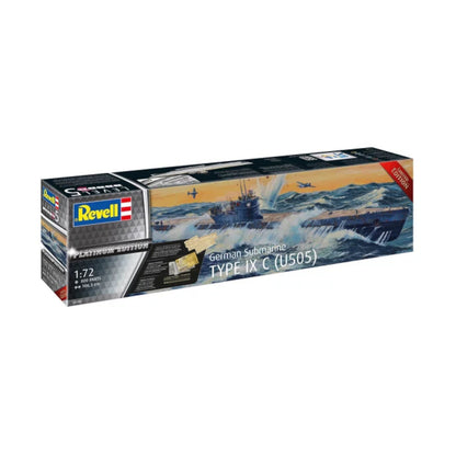 Revell German Submarine Type IX C U505 Platinum Edition Model Kit 05180