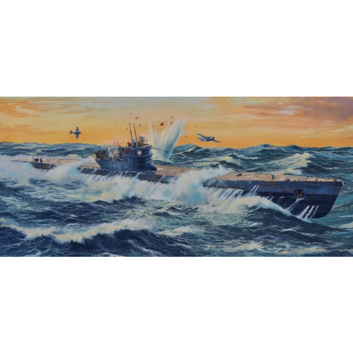 Revell German Submarine Type IX C U505 Platinum Edition Model Kit 05180