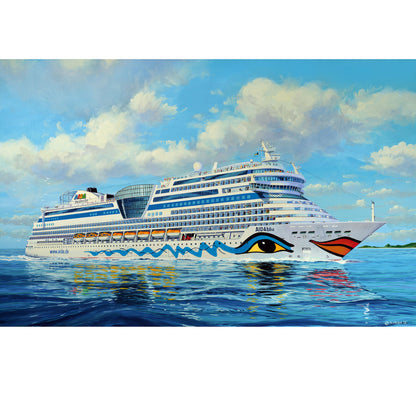 Revell AIDA AIDAblu Sol Mar or Stella Cruise Ship Model Kit 1:400