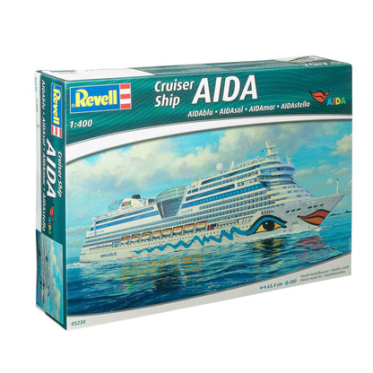 Revell AIDA AIDAblu Sol Mar or Stella Cruise Ship Model Kit 1:400