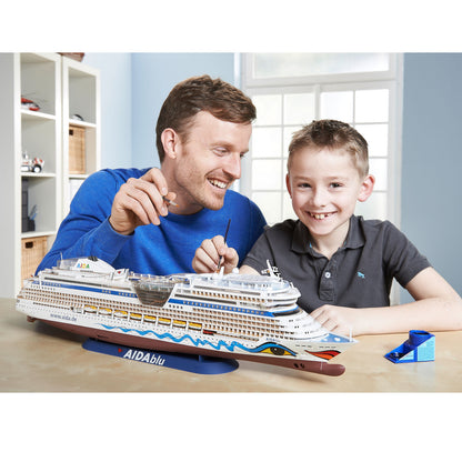 Revell AIDA AIDAblu Sol Mar or Stella Cruise Ship Model Kit 1:400
