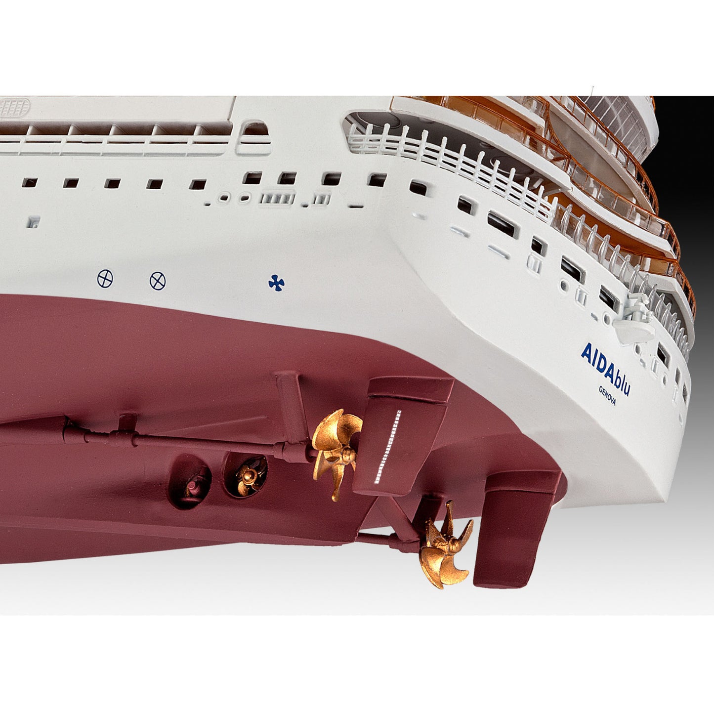 Revell AIDA AIDAblu Sol Mar or Stella Cruise Ship Model Kit 1:400
