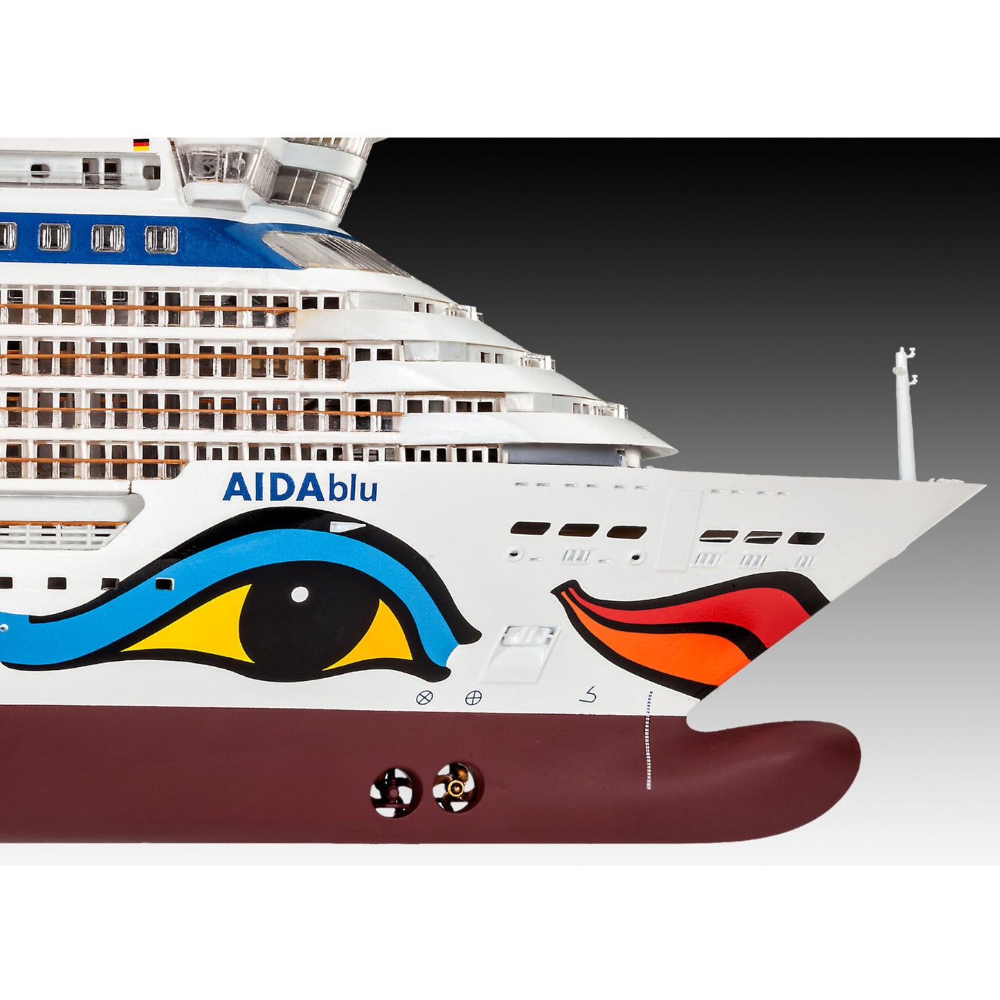 Revell AIDA AIDAblu Sol Mar or Stella Cruise Ship Model Kit 1:400