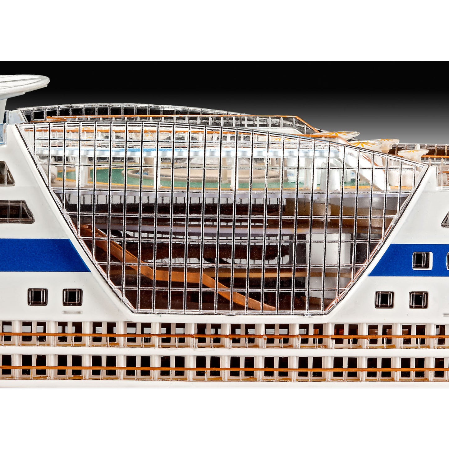 Revell AIDA AIDAblu Sol Mar or Stella Cruise Ship Model Kit 1:400