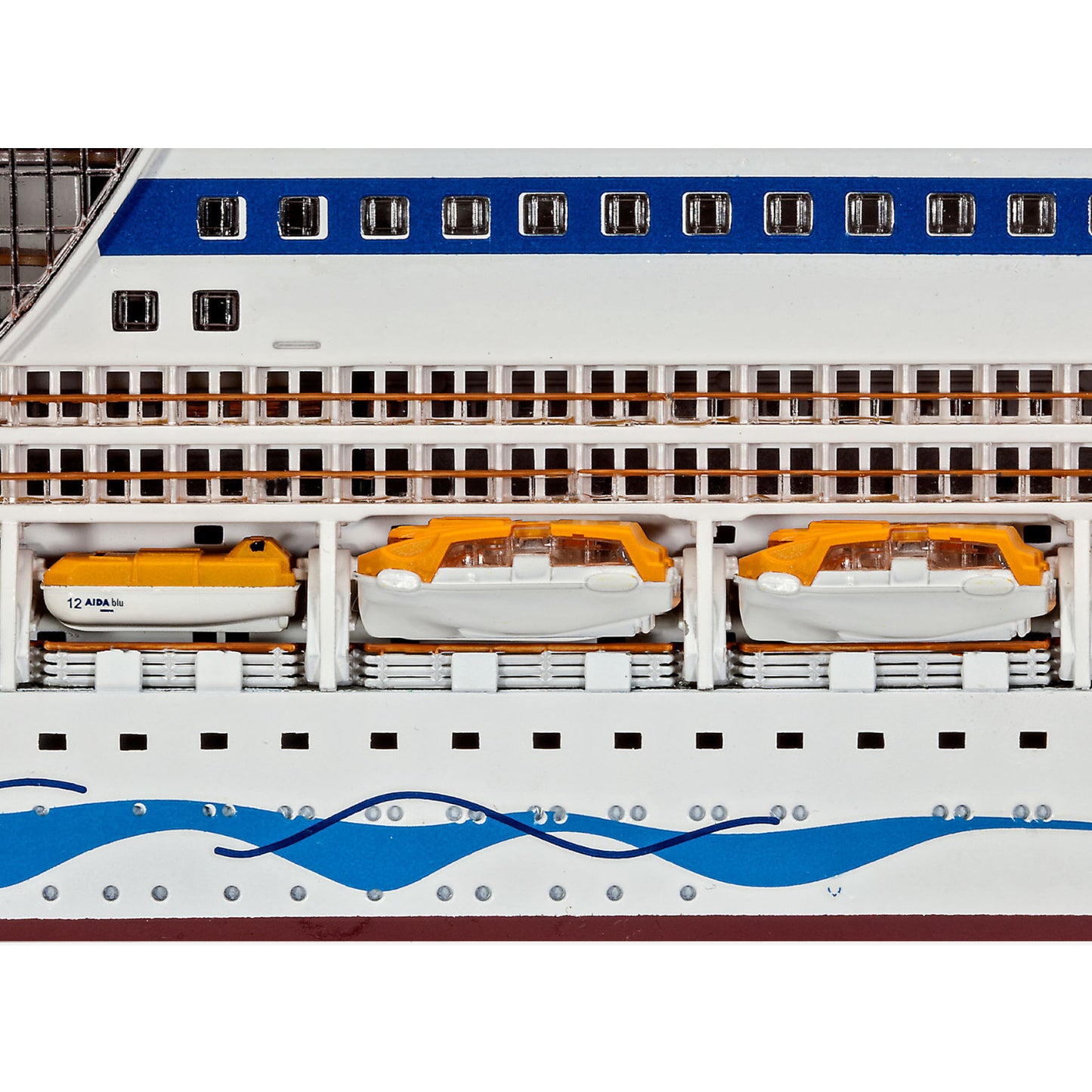 Revell AIDA AIDAblu Sol Mar or Stella Cruise Ship Model Kit 1:400