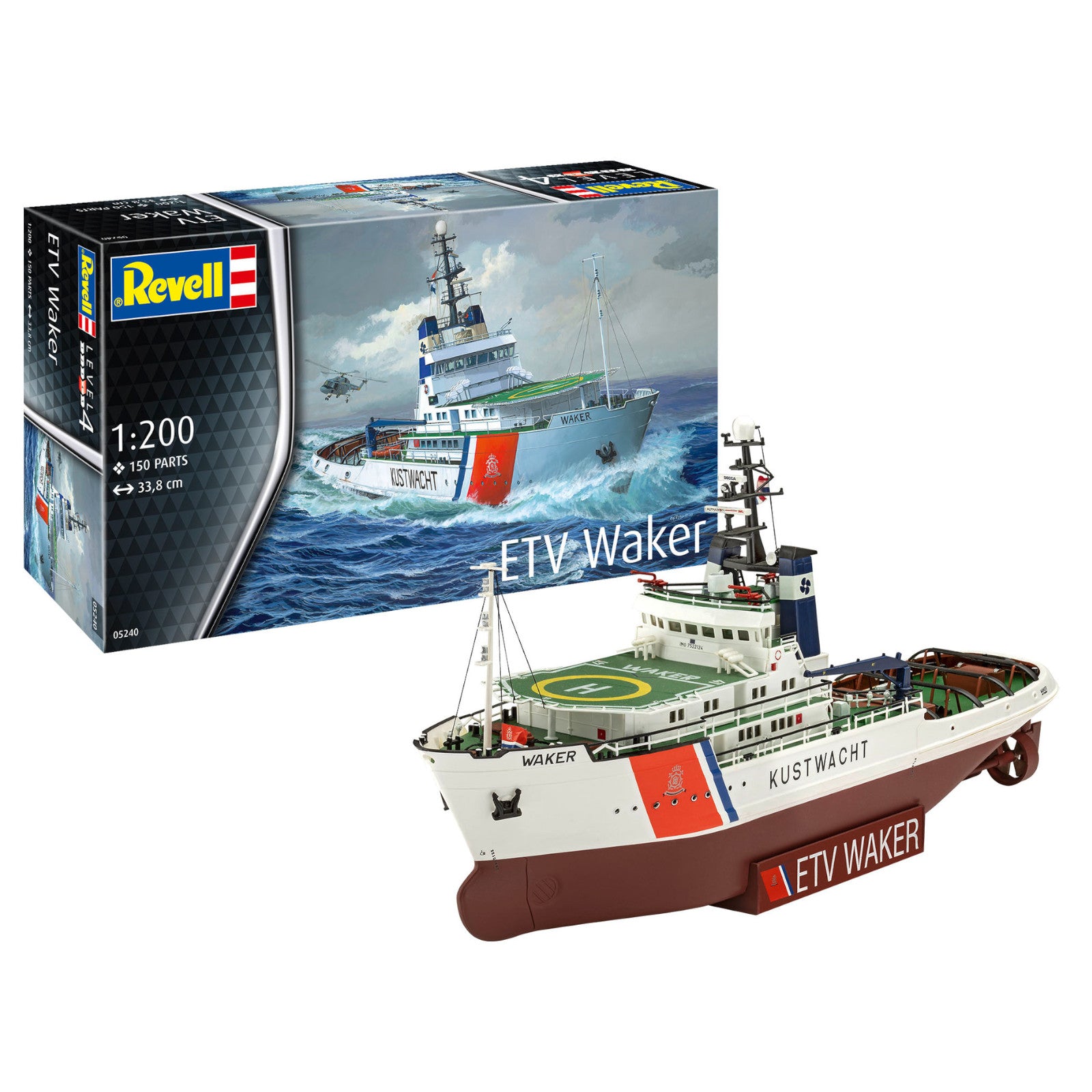Revell ETV Waker Warship Model Kit 1:200