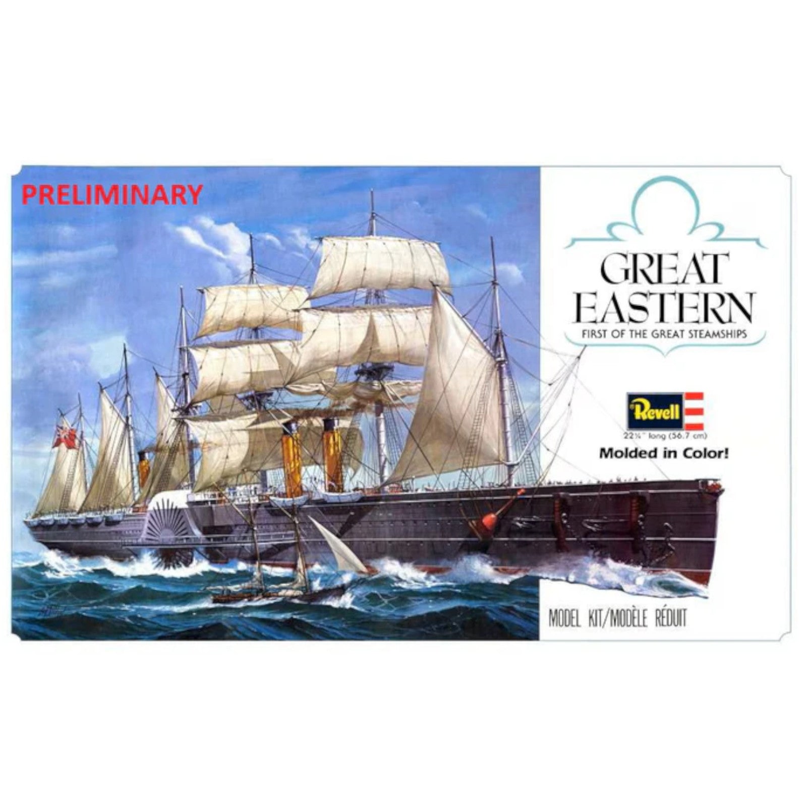Revell Great Eastern 75 Years Plastic Modelling 05608 3D Puzzle