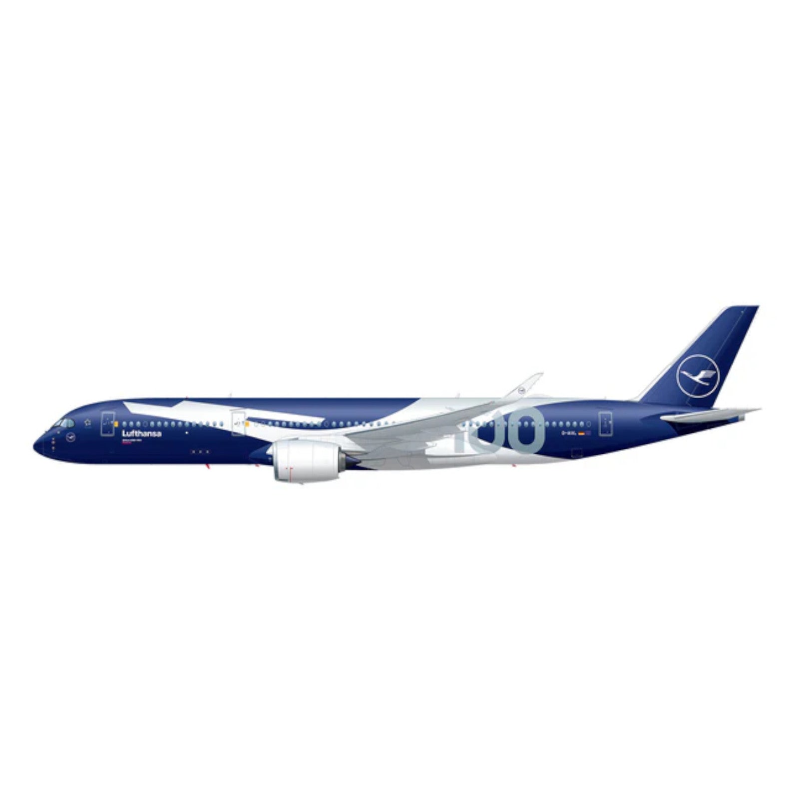 Revell A350-900 Lufthansa 100 Years 05612 3D Puzzle