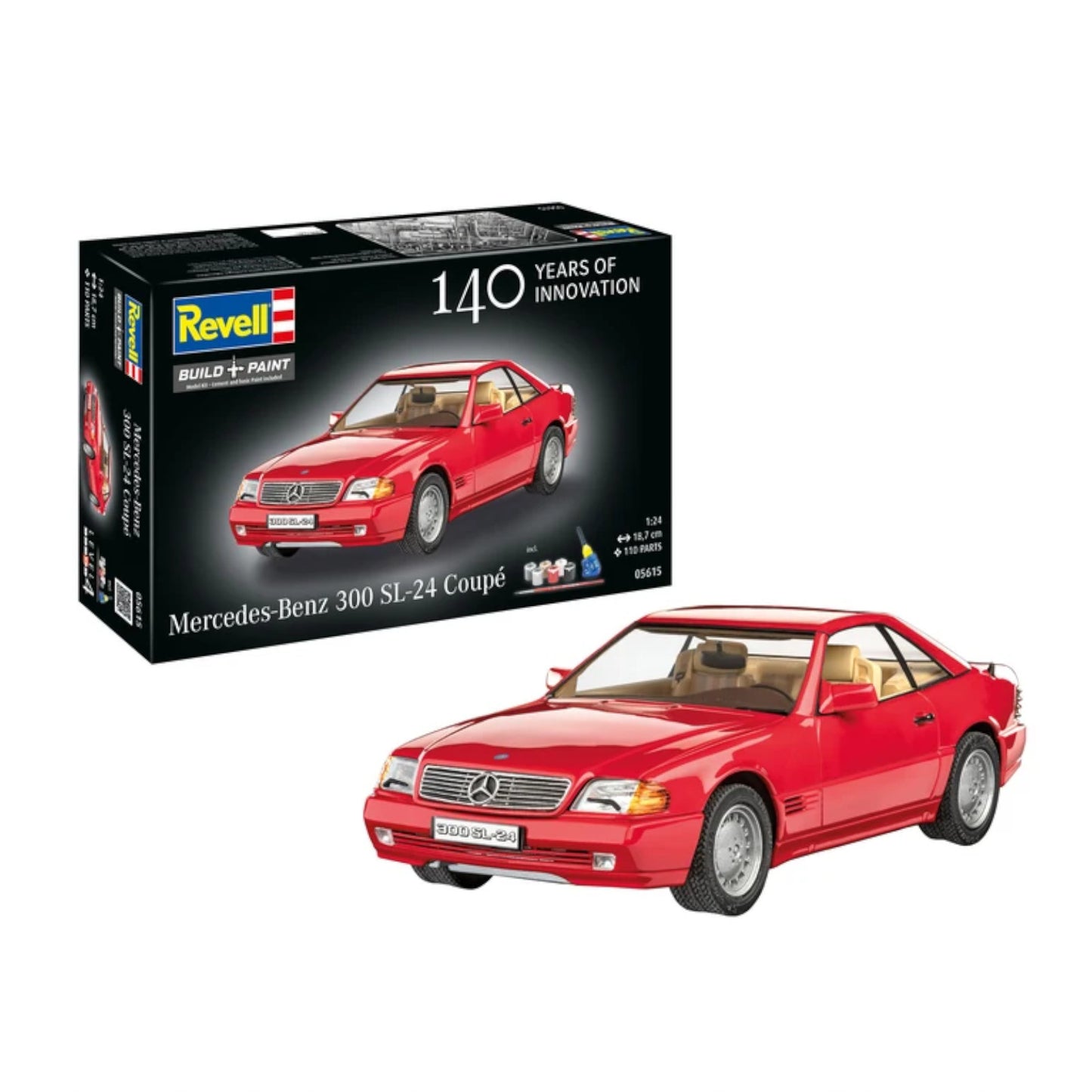 Revell Mercedes-Benz 300 SL-24 Coupe 100 Years Model Kit 05615