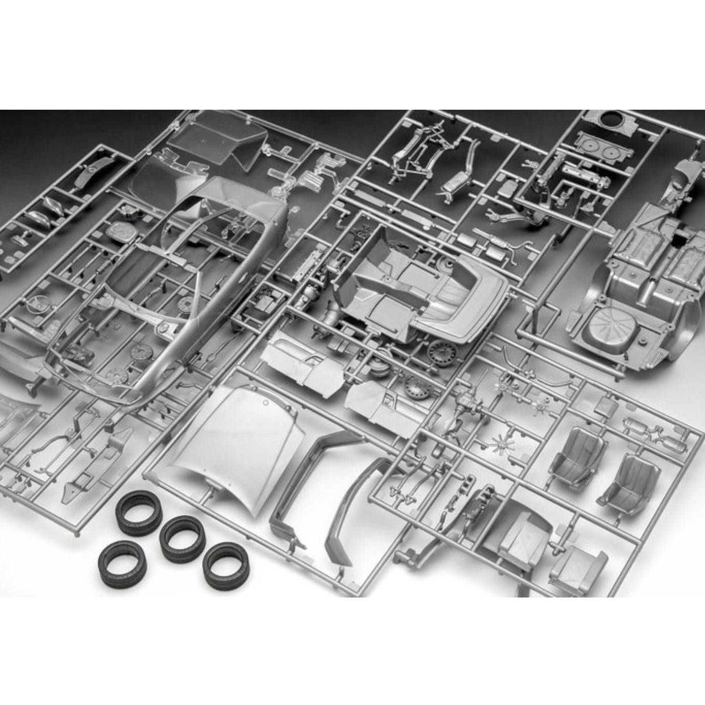 Revell Mercedes-Benz 300 SL-24 Coupe 100 Years Model Kit 05615