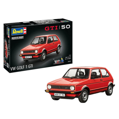 Revell Gift Set Volkswagen Golf 1 GTI 50 Years 05623 3D Puzzle