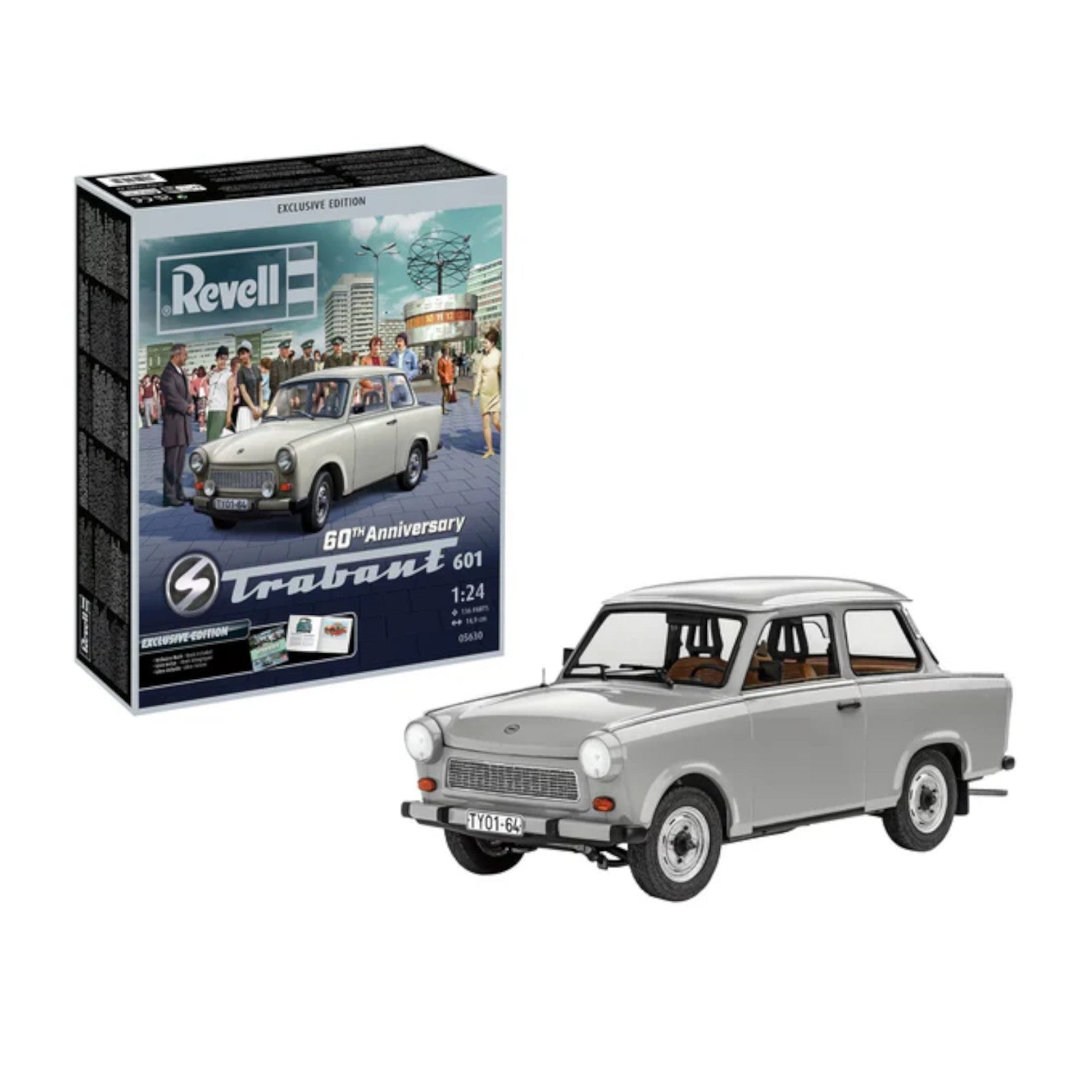 Revell Trabant 601 60th Anniversary Exclusive Edition 05630 3D Puzzle