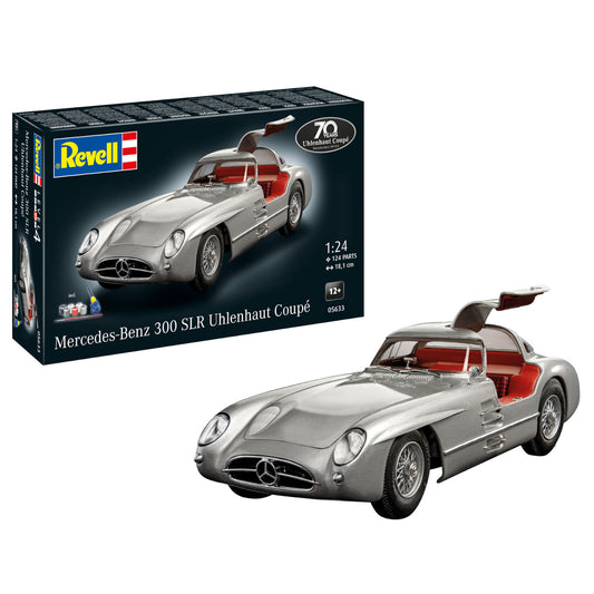 Revell Gift Set Mercedes-Benz 300 SLR 70th Anniversary Car Model Kit 1:24