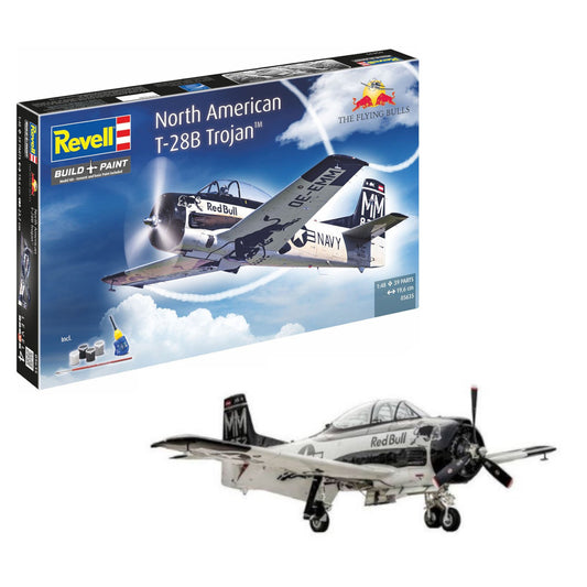 Revell North American T-28B Trojan Flying Bulls Model Kit Gift Set 05635