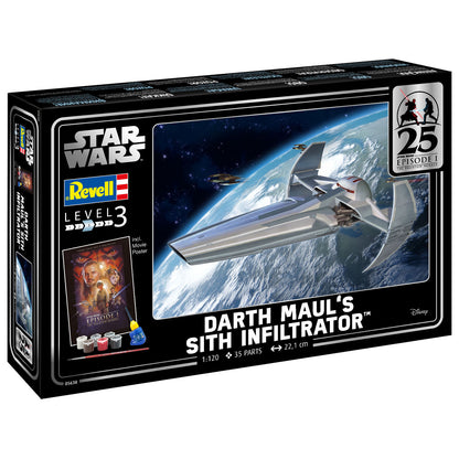 Revell Star Wars Darth Maul's Sith Infiltrator Gift Set Spacecraft Model Kit Scimitar Alternate 11