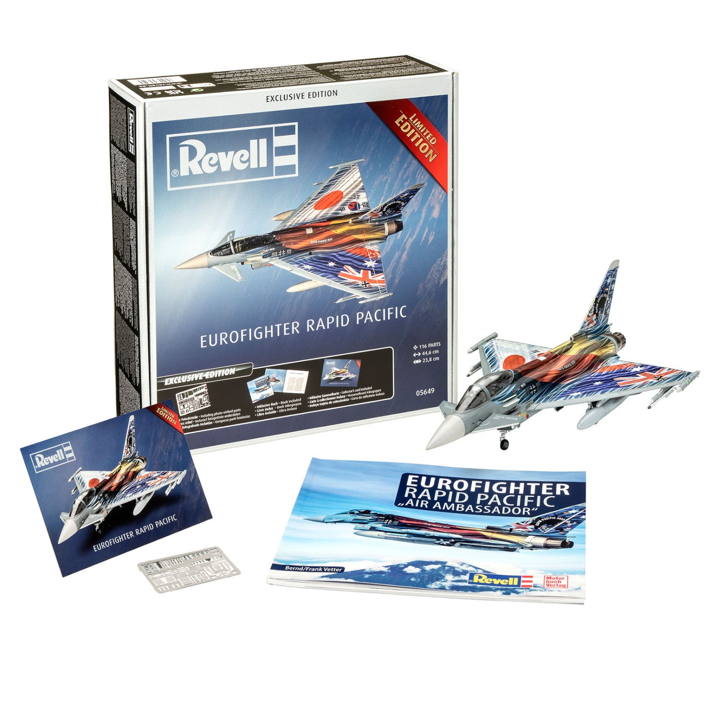 Revell Eurofighter Rapid Pacific Exclusive Edition Plane Model Kit Typhoon Fighter Jet