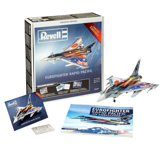 Revell Eurofighter Rapid Pacific Exclusive Edition Plane Model Kit Typhoon Fighter Jet