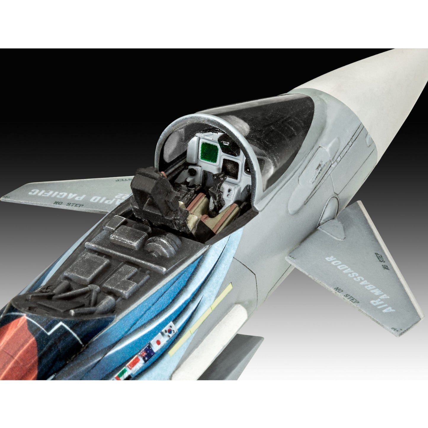 Revell Eurofighter Rapid Pacific Exclusive Edition Plane Model Kit Typhoon Fighter Jet Alternate 2