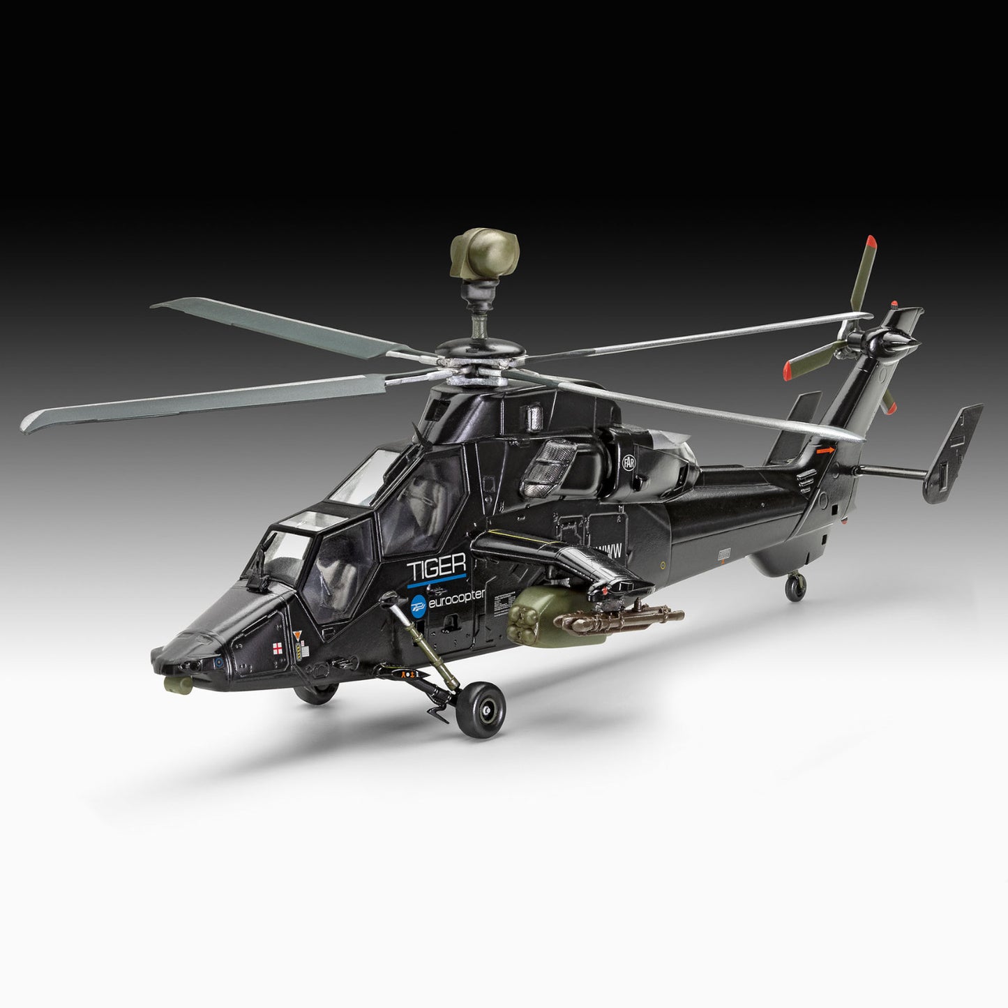 Revell James Bond Eurocopter Tiger Gift Set Helicopter Model Kit 007 Goldeneye Alternate 10