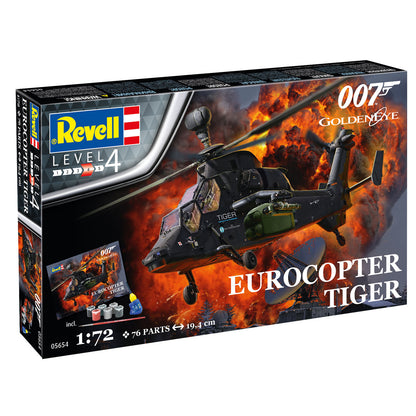 Revell James Bond Eurocopter Tiger Gift Set Helicopter Model Kit 007 Goldeneye Alternate 11