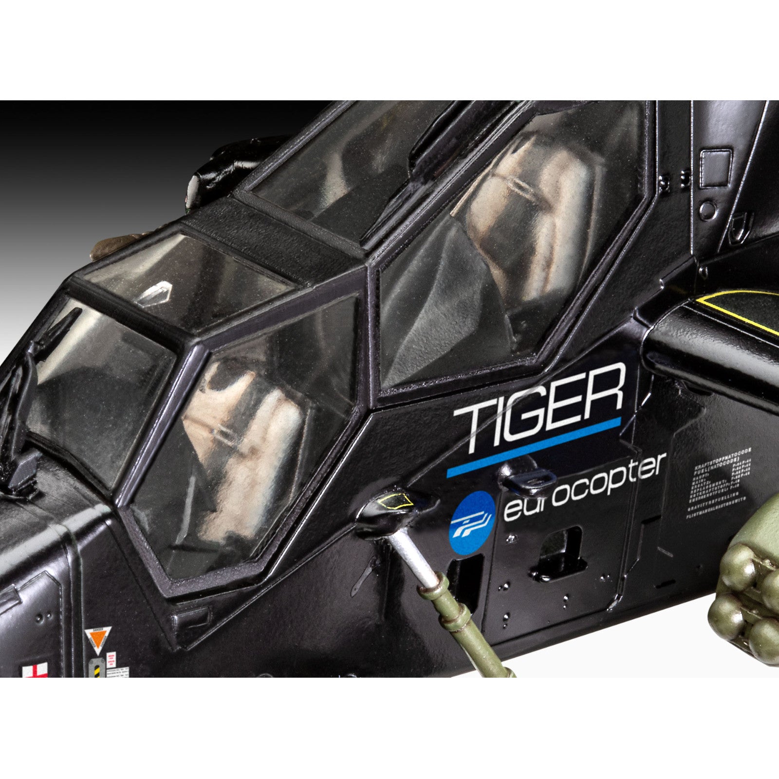 Revell James Bond Eurocopter Tiger Gift Set Helicopter Model Kit 007 Goldeneye Alternate 2