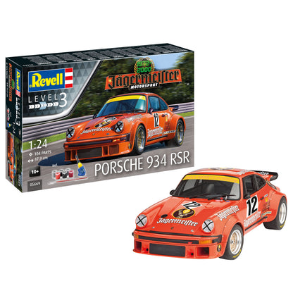 Revell Geschenkset 50 Jahre Jägermeister Motorsport 1:24 Flugzeug-Modellbausatz