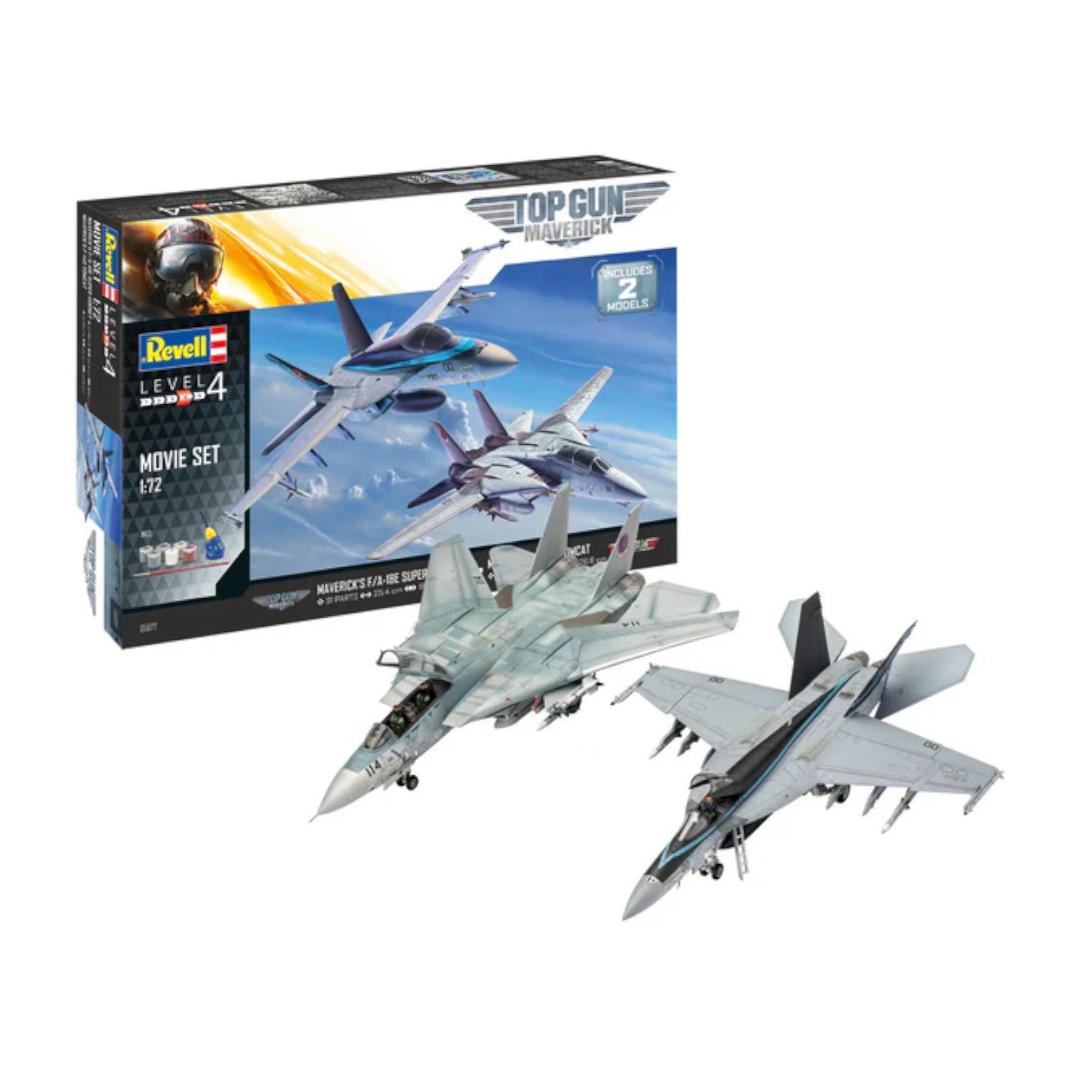 Revell Top Gun Movies Gift Set 05677 Plane Model Kit