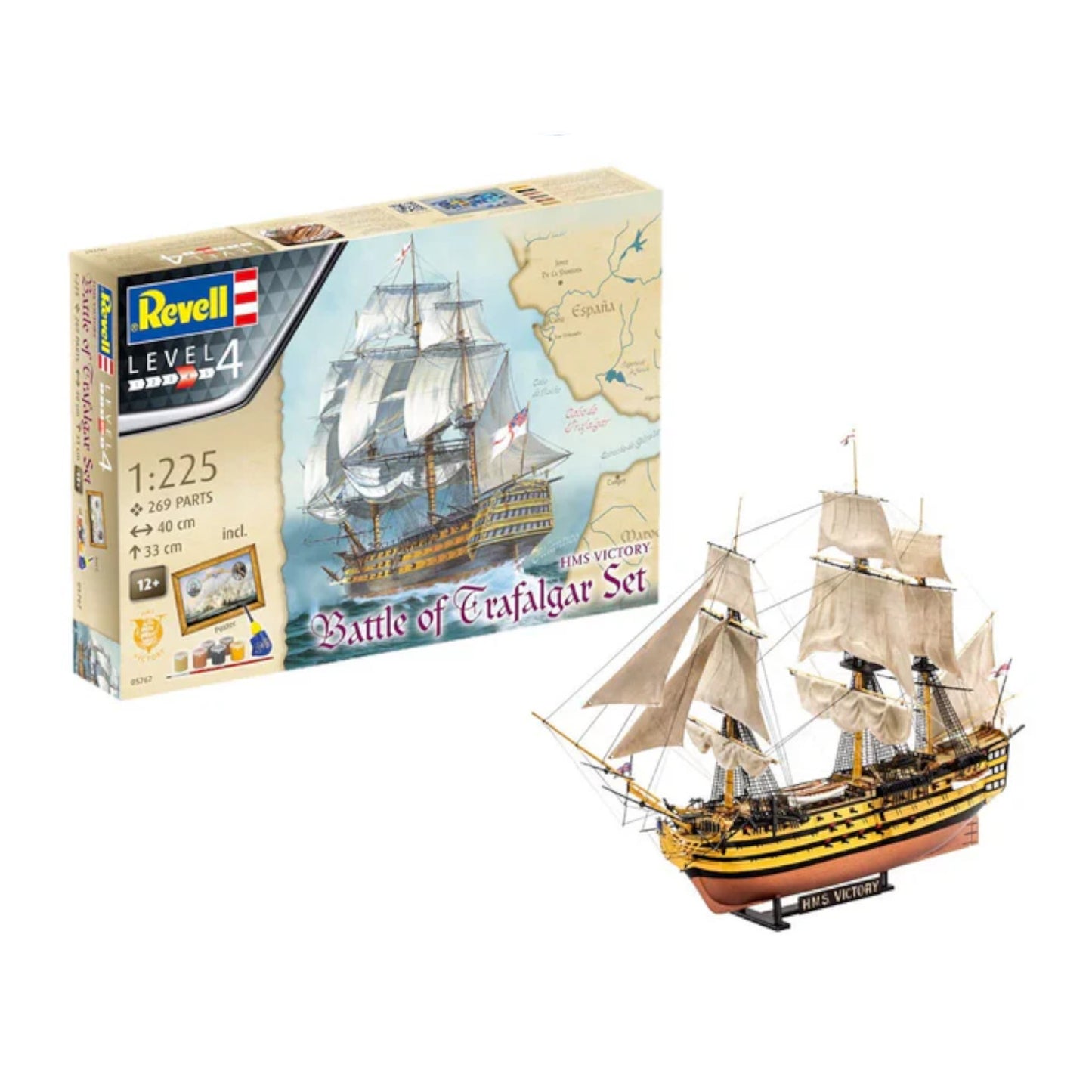 Revell Battle of Trafalgar Gift Set 05767 Warship Model Kit