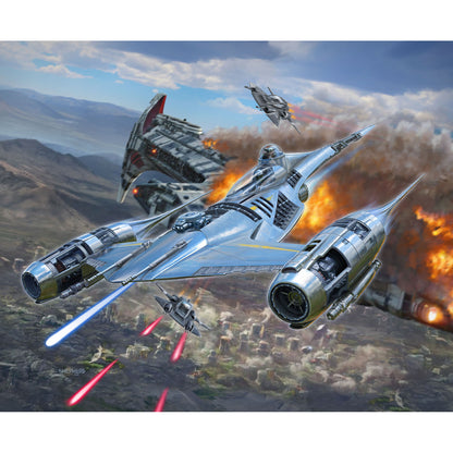 Revell Star Wars The Mandalorian N-1 Starfighter Model Kit 1:24 06787