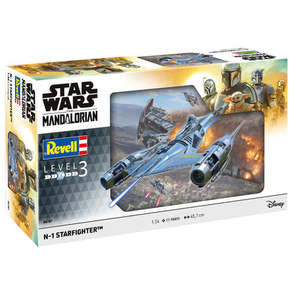 Revell Star Wars The Mandalorian N-1 Starfighter Model Kit 1:24 06787