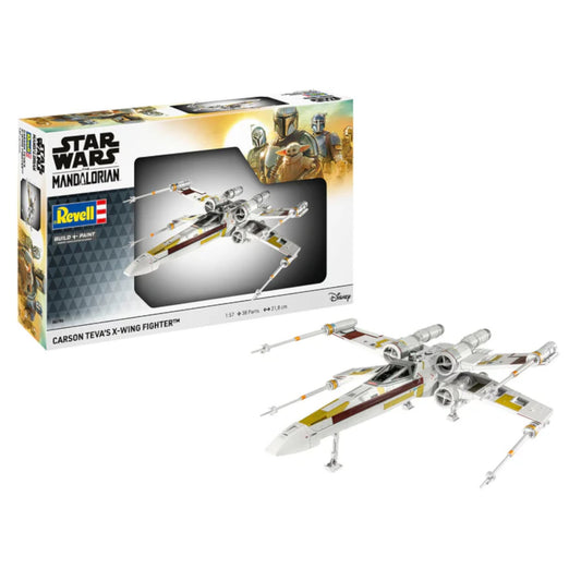 Revell Star Wars The Mandalorian Carson Tevas X-Wing Fighter 06790 Spacecraft Model Kit