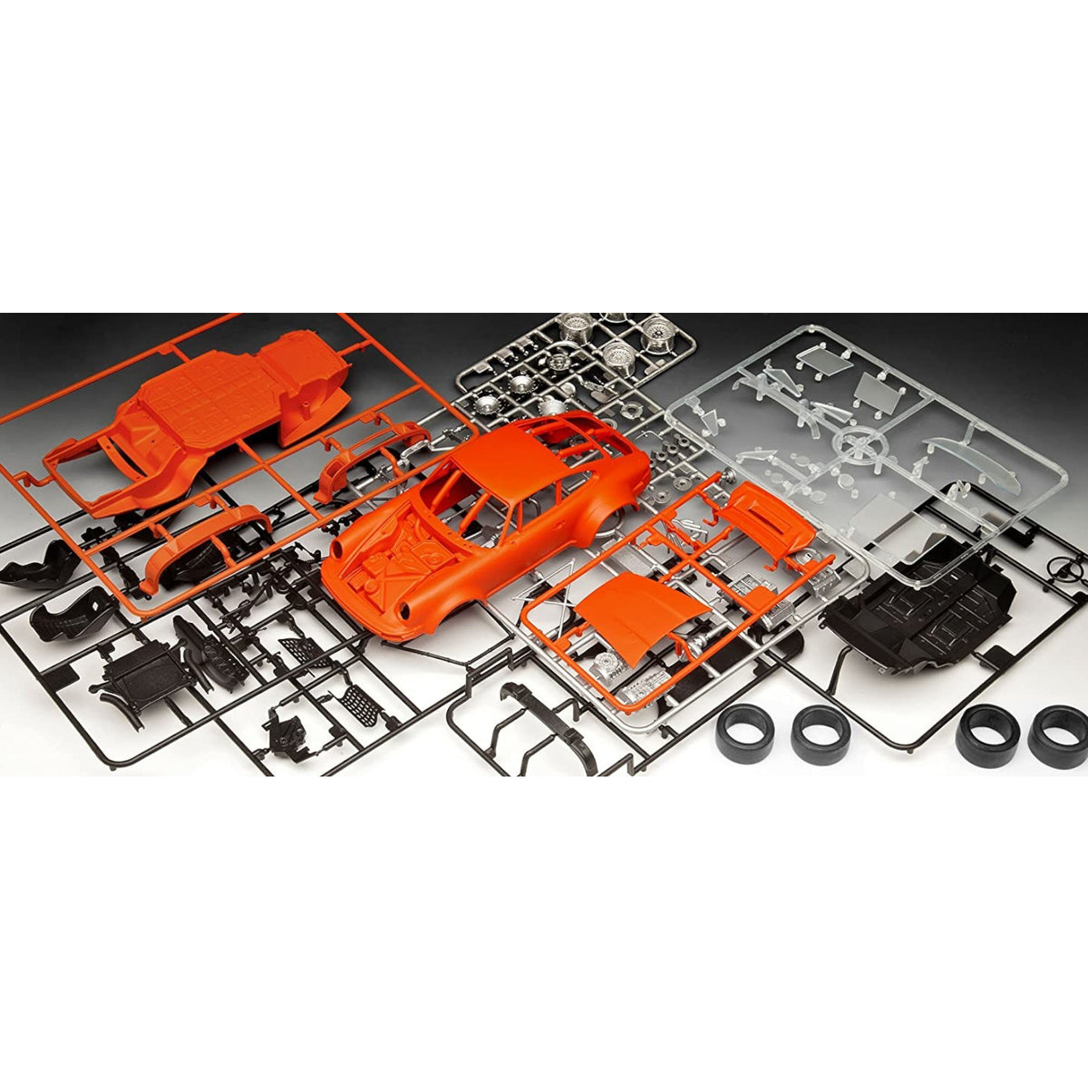 Revell Porsche 934 RSR Jagermeister GT Race Car Model Kit 07031