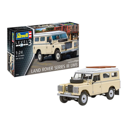Revell Land Rover Series III LWB (Commercial) Car Model Kit 1:24 07056
