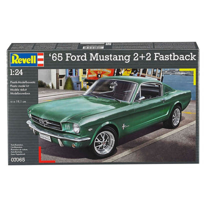Revell 1965 Ford Mustang 2+2 Fastback 1:24 Car Model Kit First Pony Car 07065 Alternate 3