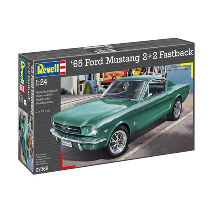 Revell 1965 Ford Mustang 2+2 Fastback Set Car Model Kit 67065
