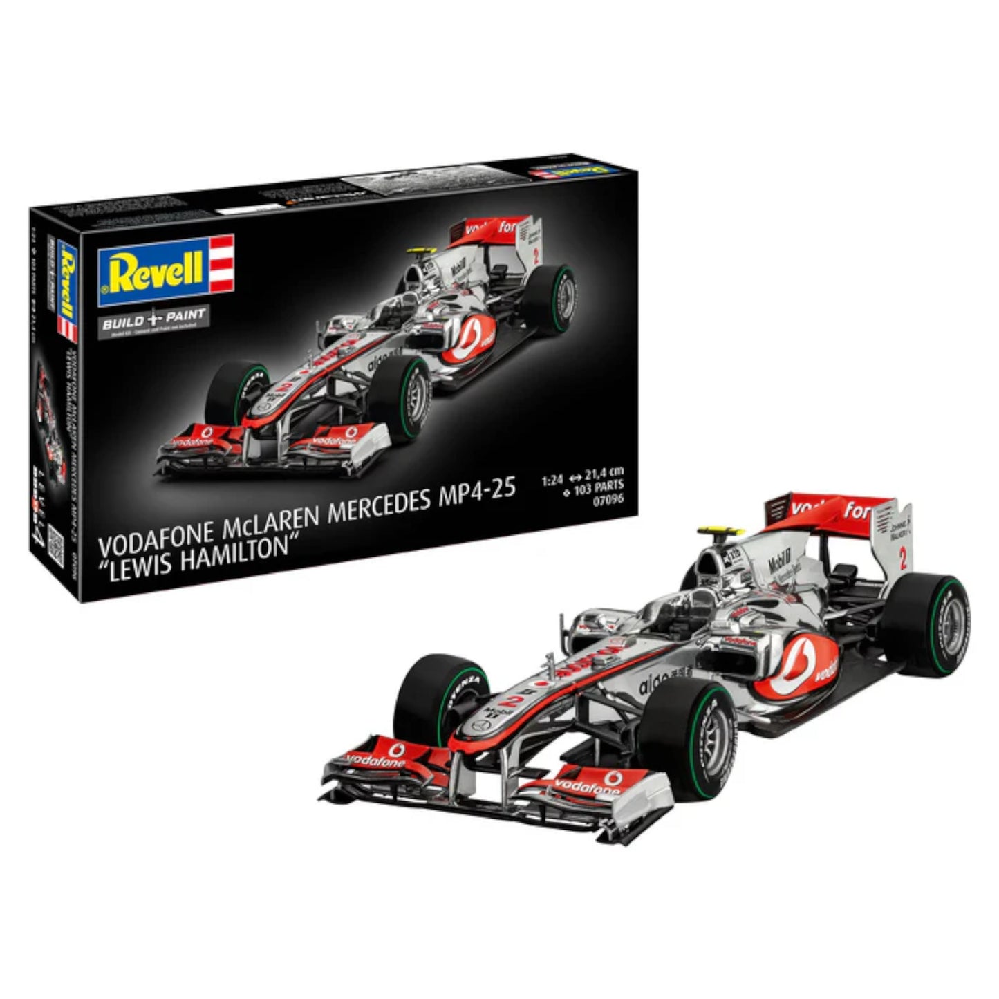 Revell Vodafone McLaren Mercedes MP4-25 Lewis Hamilton 07096 Car Model Kit