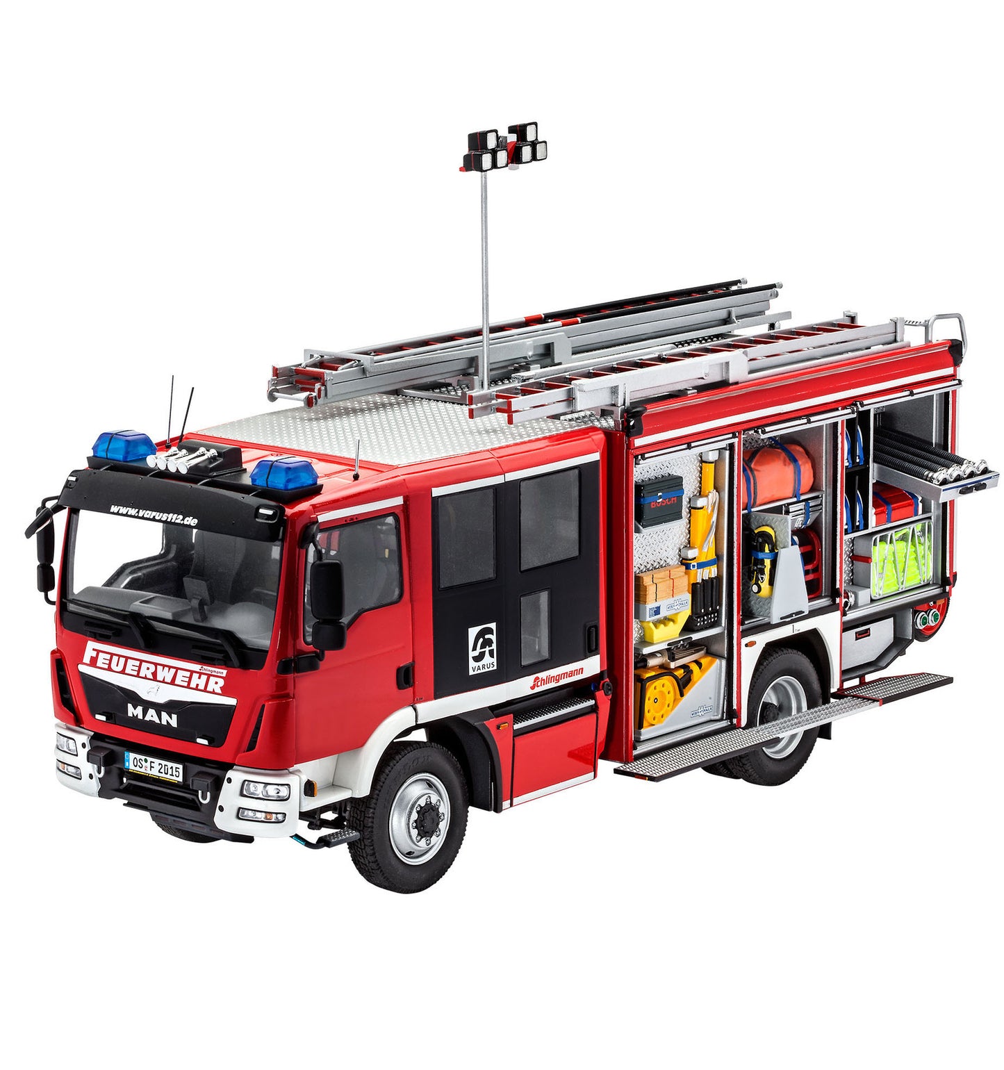 Revell MAN TGM / Schlingmann HLF 20 VARUS 4x4 1:24 Kit de modèle de camion