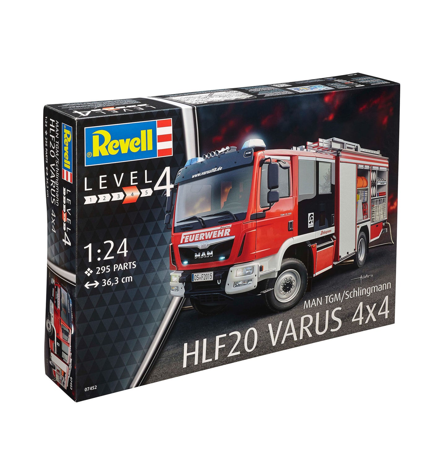 Revell MAN TGM / Schlingmann HLF 20 VARUS 4x4 1:24 Kit de modèle de camion