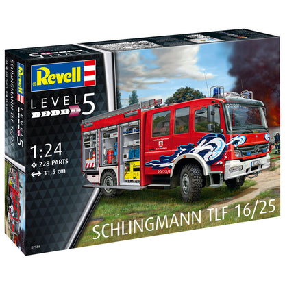 Revell Schlingmann TLF 16/25 Truck Model Kit Rescue Vehicle Fire Truck Alternate 10