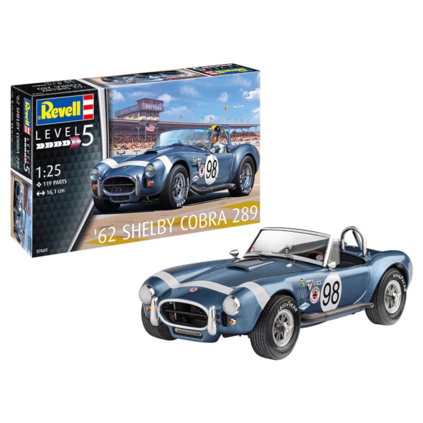 Revell 62 Shelby Cobra 289 07669 Car Model Kit
