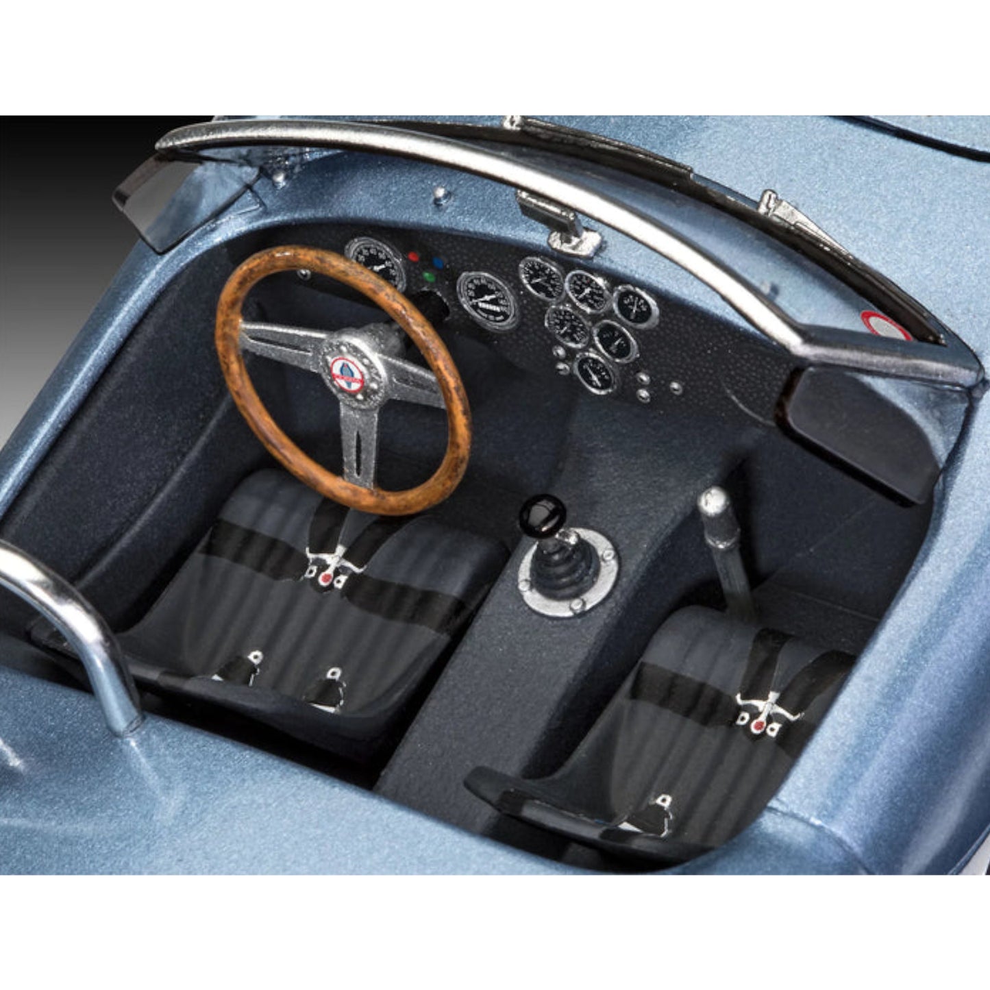 Revell 1962 Shelby Cobra 289 1:25 Car Model Kit Classic V8 67669