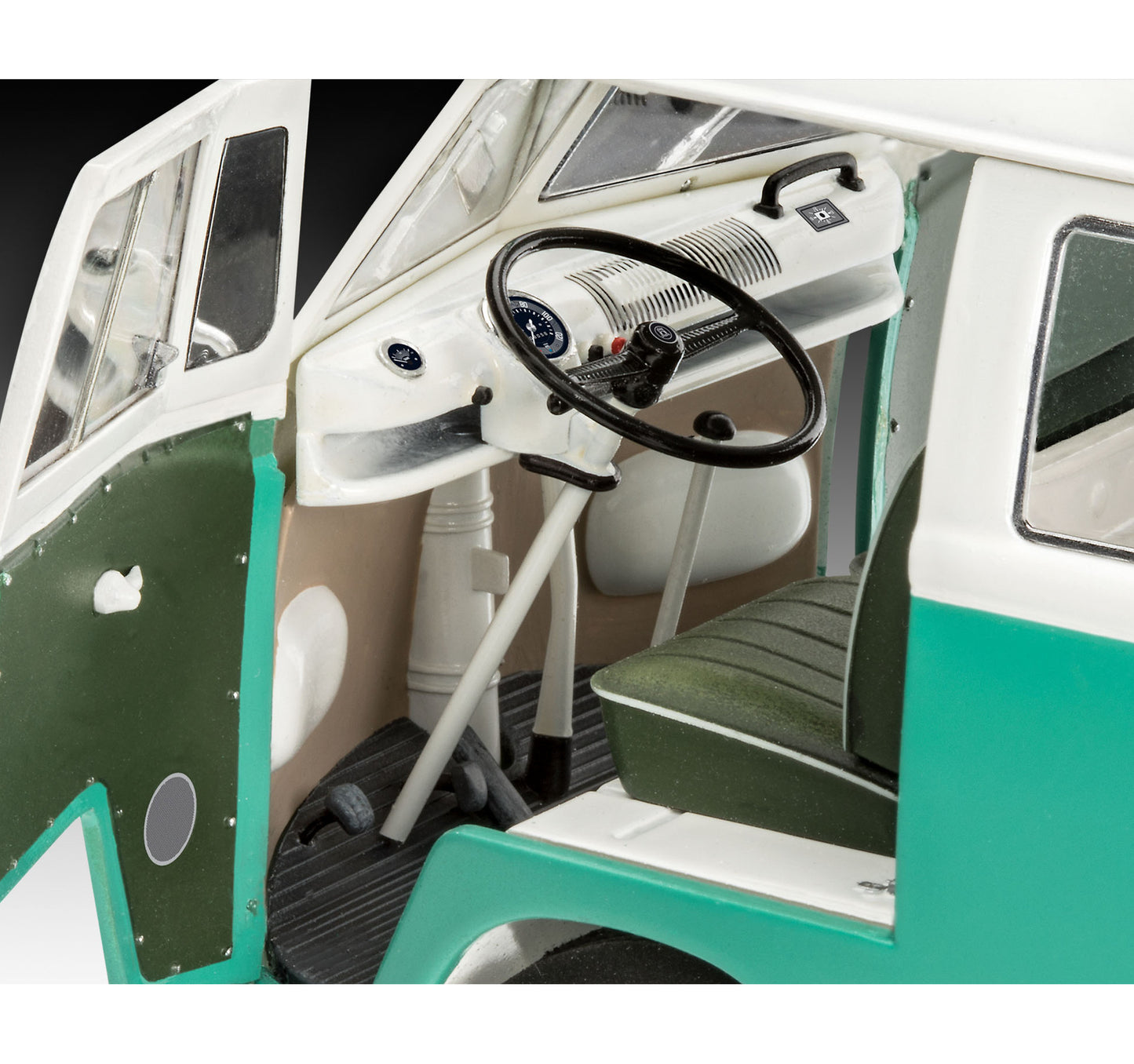 Revell Kit de construction de modèle de bus Volkswagen T1 Bus 1:24