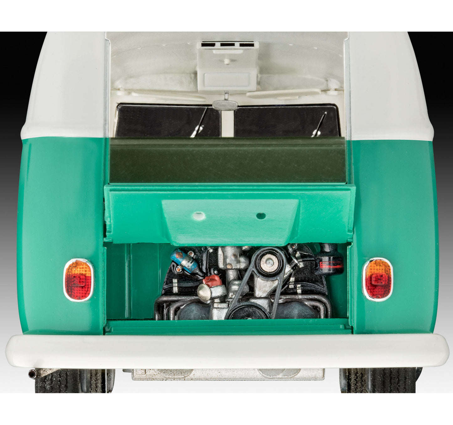 Revell Kit de construction de modèle de bus Volkswagen T1 Bus 1:24