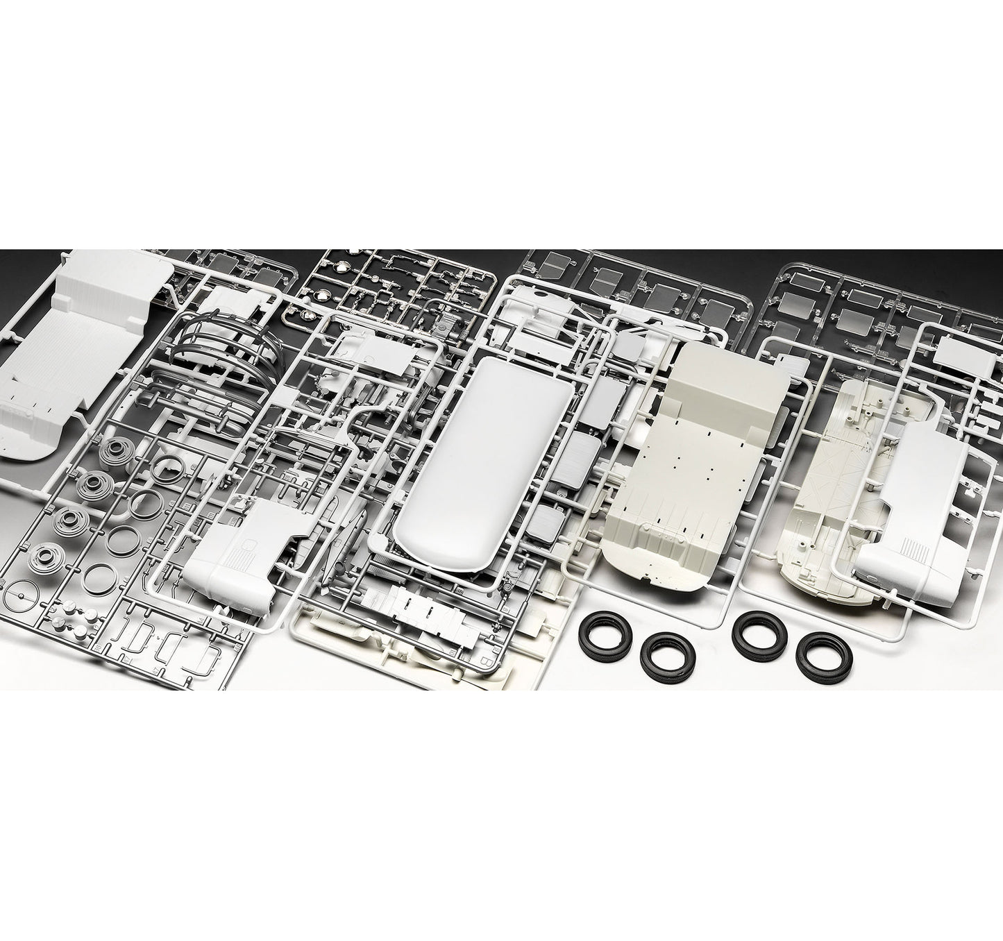 Revell Kit de construction de modèle de bus Volkswagen T1 Bus 1:24