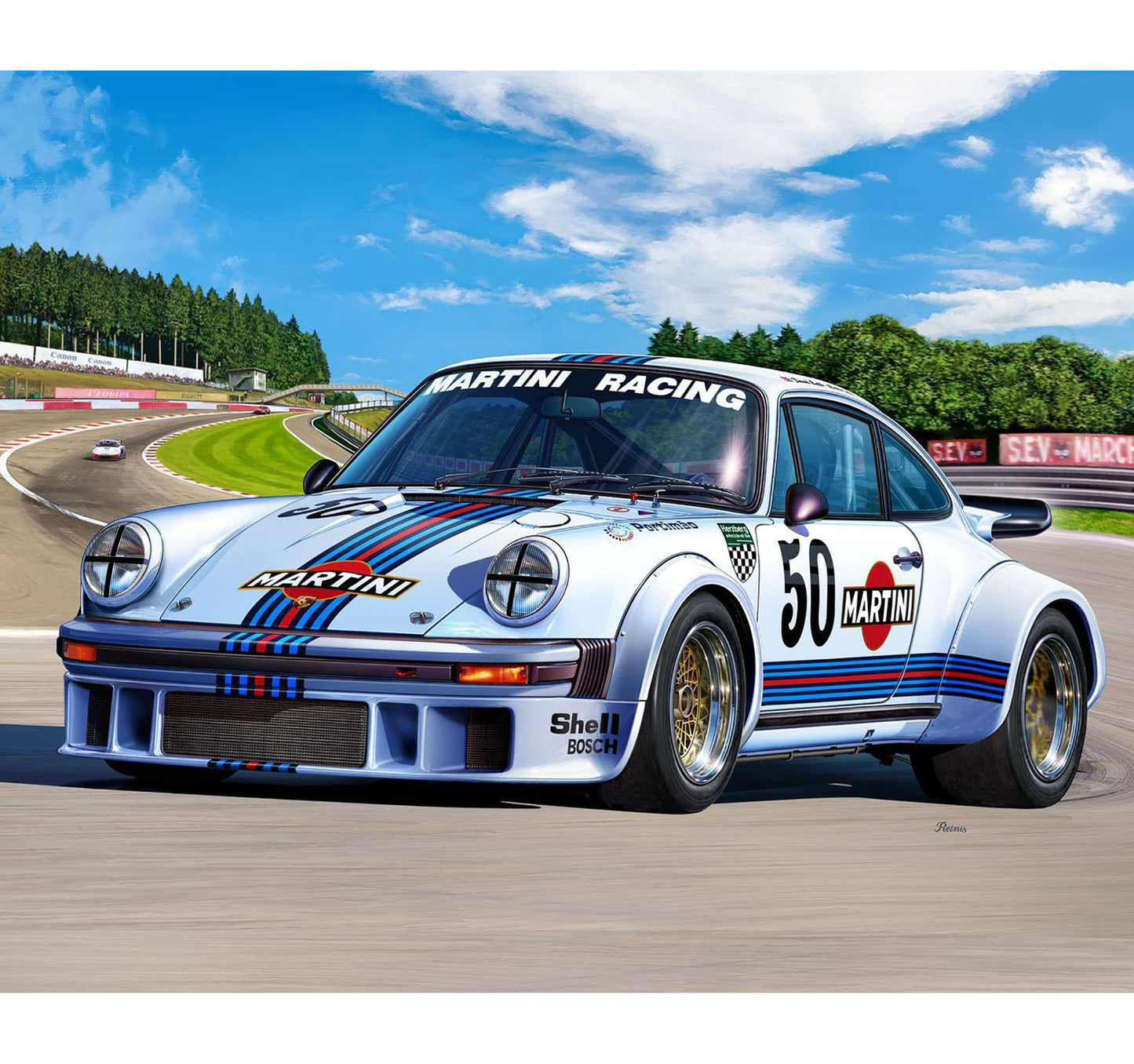Revell Porsche 934 RSR Martini 1:24 Car Model Kit 07685