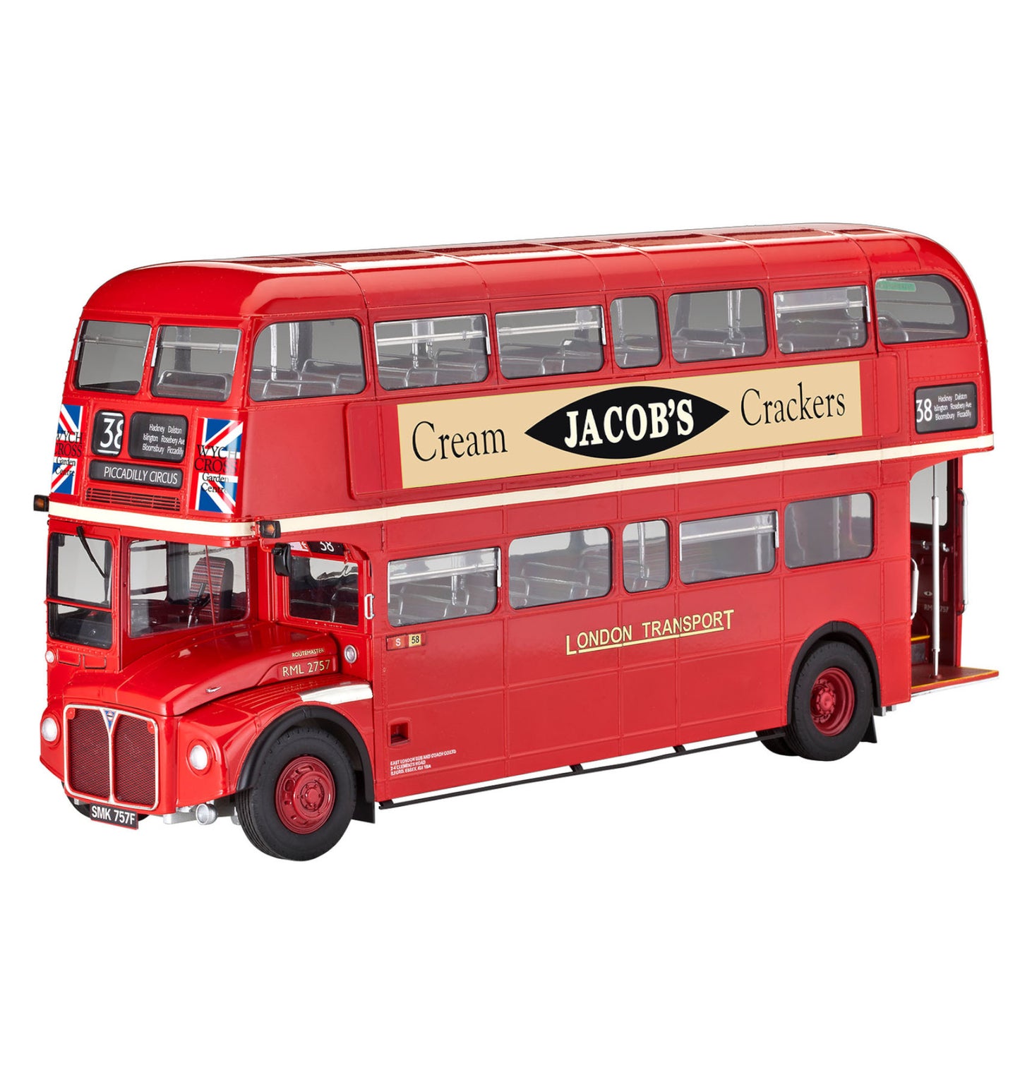 Revell London Bus 1:24 Model Kit Platinum Edition