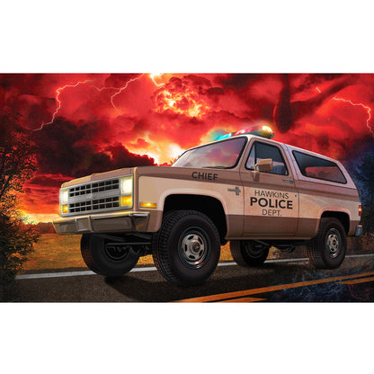 Revell Stranger Things Jim Hopper Chevy® Blazer K5™ Car Model Kit 1:25 07725