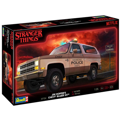 Revell Stranger Things Jim Hopper Chevy® Blazer K5™ Car Model Kit 1:25 07725