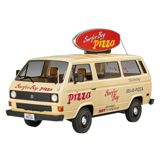 Revell Argyle’s VW T3 Surfer Boy Pizza Van Stranger Things Model Kit 1:25